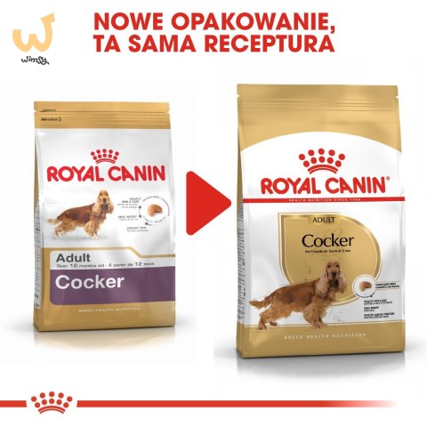 ROYAL CANIN BHN Cocker Adult - sucha karma dla psa dorosłego - 12 kg ROYAL CANIN BHN Cocker Adult - sucha karma dla psa dorosłego - 12 kg