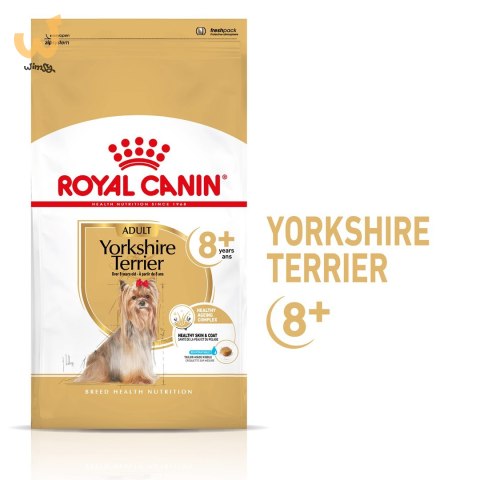 ROYAL CANIN BHN Yorkshire Ageing 8+ - sucha karma dla psa starszego - 1,5kg ROYAL CANIN BHN Yorkshire Ageing 8+ - sucha karma dla psa starszego - 1,5kg