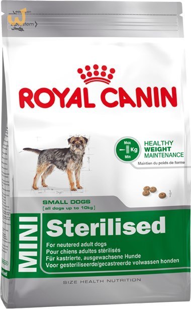 ROYAL CANIN CCN MINI STERILISED - sucha karma dla psa dorosłego - 8kg ROYAL CANIN CCN MINI STERILISED - sucha karma dla psa dorosłego - 8kg