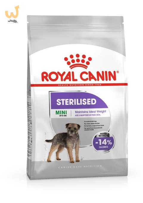 ROYAL CANIN CCN MINI STERILISED - sucha karma dla psa dorosłego - 8kg ROYAL CANIN CCN MINI STERILISED - sucha karma dla psa dorosłego - 8kg
