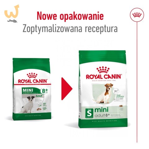 ROYAL CANIN Mini Adult +8 2kg - sucha karma dla psa ROYAL CANIN Mini Adult +8 2kg - sucha karma dla psa