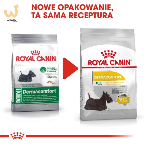 ROYAL CANIN Mini Dermacomfort - karma dla psów dorosłych ras małych - 3kg ROYAL CANIN Mini Dermacomfort - karma dla psów dorosłych ras małych - 3kg