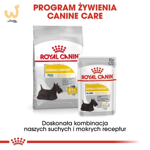 ROYAL CANIN Mini Dermacomfort - karma dla psów dorosłych ras małych - 3kg ROYAL CANIN Mini Dermacomfort - karma dla psów dorosłych ras małych - 3kg