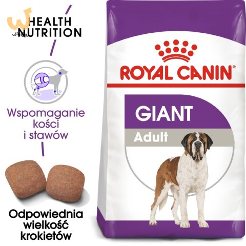 ROYAL CANIN SHN Giant Adult - sucha karma dla psa dorosłego - 15 kg ROYAL CANIN SHN Giant Adult - sucha karma dla psa dorosłego - 15 kg