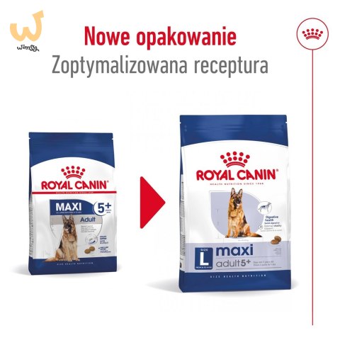 ROYAL CANIN SHN Maxi Adult 5+ - sucha karma dla psa dorosłego - 15 kg ROYAL CANIN SHN Maxi Adult 5+ - sucha karma dla psa dorosłego - 15 kg