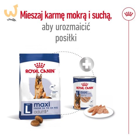 ROYAL CANIN SHN Maxi Adult 5+ - sucha karma dla psa dorosłego - 15 kg ROYAL CANIN SHN Maxi Adult 5+ - sucha karma dla psa dorosłego - 15 kg