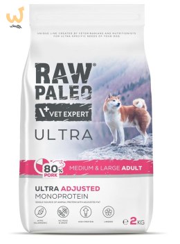 Raw Paleo Ultra Pork Medium&Large Adult 2kg
