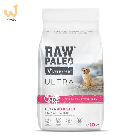Raw Paleo Ultra Pork Medium&Large Puppy 10kg
