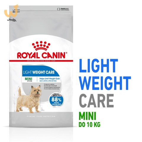 Royal Canin CCN MINI LIGHT WEIGHT CARE - sucha karma dla psa dorosłego - 3kg Royal Canin CCN MINI LIGHT WEIGHT CARE - sucha karma dla psa dorosłego - 3kg