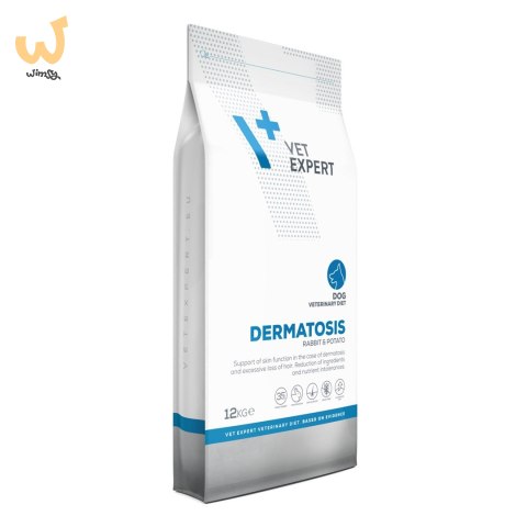 VetExpert Veterinary Diet Dermatosis dog Rabbit&Potato 12kg VetExpert Veterinary Diet Dermatosis dog Rabbit&Potato 12kg