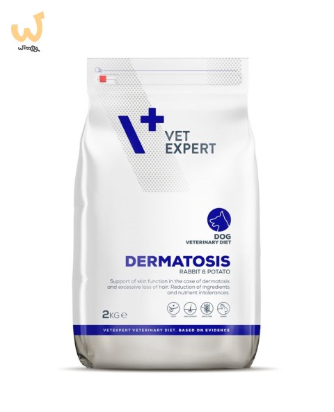VetExpert Veterinary Diet Dermatosis dog Rabbit&Potato 2kg VetExpert Veterinary Diet Dermatosis dog Rabbit&Potato 2kg
