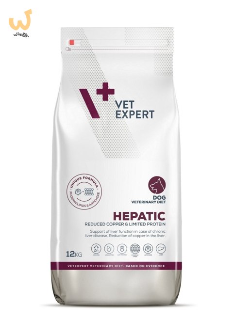 VetExpert Veterinary Diet Hepatic dog 12kg