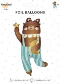 Balon foliowy Miś 55cm x 90cm