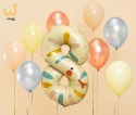 Balon foliowy urodzinowy cyfra "8" - Wąż 43x72 cm