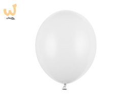 Balony Strong Pastel Pure biały 30cm 100 sztuk
