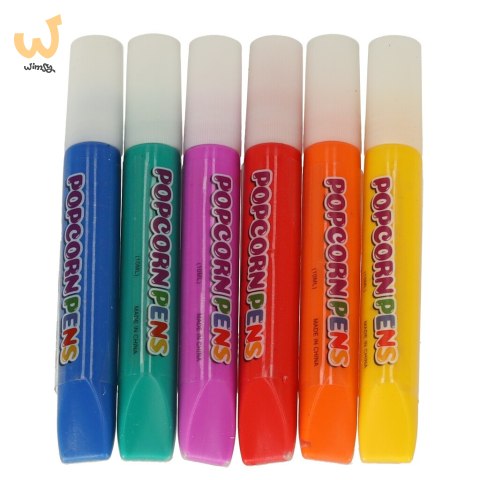 Flamastry mazaki magiczne projekt 3D efekt popcorn Flamastry mazaki magiczne projekt 3D efekt popcorn