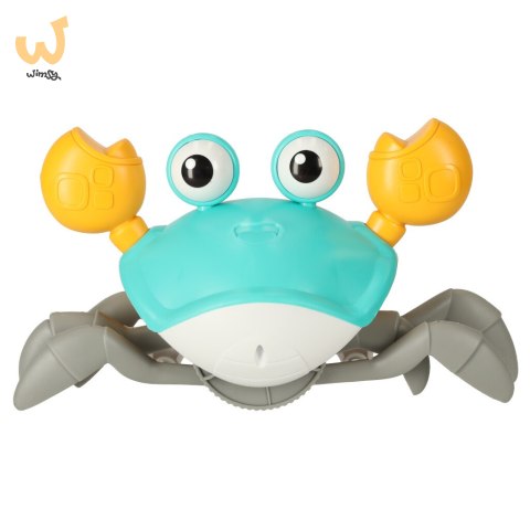 Krab pełzający interaktywny z dźwiękiem zielony Krab pełzający interaktywny z dźwiękiem zielony
