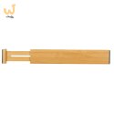 Organizer do szuflady bambusowy separator regulowany na sztućce narzedzia 43cm 1 sztuka