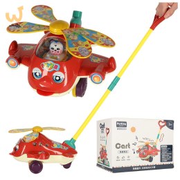 Pchacz na kiju samolot helikopter z dźwiękiem