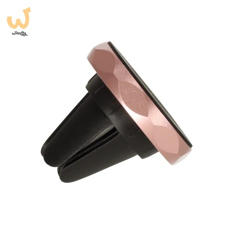 Uchwyt magnetyczny do telefonu holder samochodowy na kratkę wywiew różowy Uchwyt magnetyczny do telefonu holder samochodowy na kratkę wywiew różowy