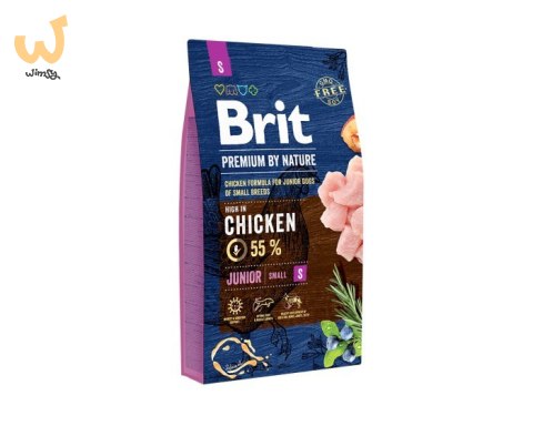 BRIT Premium by nature Junior S - sucha karma dla szczeniąt - 8 kg BRIT Premium by nature Junior S - sucha karma dla szczeniąt - 8 kg