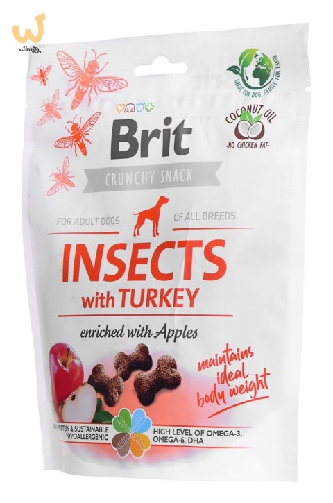 Brit Care Dog Insect&Turkey - Przysmak dla psa - 200 g Brit Care Dog Insect&Turkey - Przysmak dla psa - 200 g