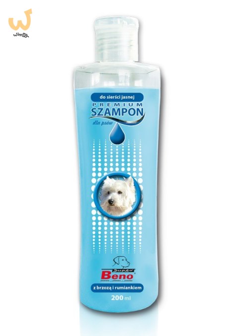CERTECH Super Beno Premium - Szampon do sierści jasnej 200ml CERTECH Super Beno Premium - Szampon do sierści jasnej 200ml
