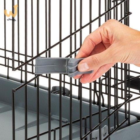FERPLAST Superior 90 - klatka dla psów - 92 x 58,5 x 62,5 cm (WYPRZEDAŻ) FERPLAST Superior 90 - klatka dla psów - 92 x 58,5 x 62,5 cm (WYPRZEDAŻ)