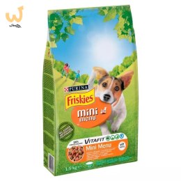FRISKIES Mini Menu Kurczak z warzywami - sucha karma dla psa - 1,5 kg