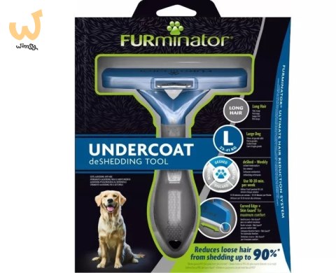 FURminator - furminator dla psów długowłosych - L FURminator - furminator dla psów długowłosych - L