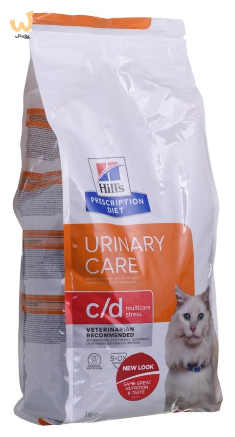 HILL'S Feline c/d Urinary Stress 3kg (WYPRZEDAŻ) HILL'S Feline c/d Urinary Stress 3kg (WYPRZEDAŻ)