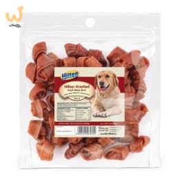 HILTON Kość wiązana z kaczki 6 cm - gryzak dla psa - 500 g