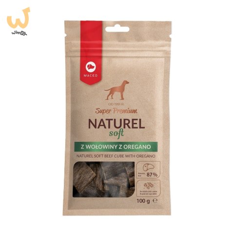 MACED NATUREL SOFT przysmak dla psa z wołowina i oregano - przysmak - 100g MACED NATUREL SOFT przysmak dla psa z wołowina i oregano - przysmak - 100g