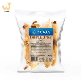 PETMEX Ucho Królika - gryzak dla psa - 100g