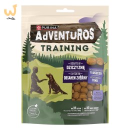 PURINA Adventuros Training dziczyzna - przysmak dla psa - 115g