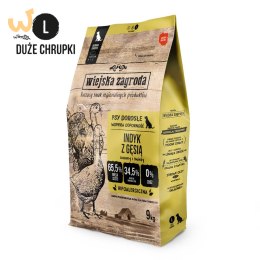 WIEJSKA ZAGRODA Indyk z gęsią (dorosły) chrupki L - Karma sucha dla psa - 9kg