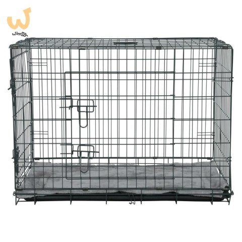 ZOLUX NOMAD 2w1 M - kennelowa klatka z dywanikiem - dla psa 76x53x59cm ZOLUX NOMAD 2w1 M - kennelowa klatka z dywanikiem - dla psa 76x53x59cm