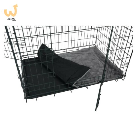 ZOLUX NOMAD 2w1 M - kennelowa klatka z dywanikiem - dla psa 76x53x59cm ZOLUX NOMAD 2w1 M - kennelowa klatka z dywanikiem - dla psa 76x53x59cm