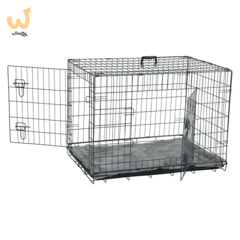 ZOLUX NOMAD 2w1 M - kennelowa klatka z dywanikiem - dla psa 76x53x59cm ZOLUX NOMAD 2w1 M - kennelowa klatka z dywanikiem - dla psa 76x53x59cm