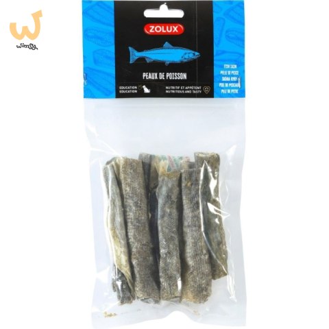 ZOLUX Przysmak naturalny dla psa Skóra ryby 60 g ZOLUX Przysmak naturalny dla psa Skóra ryby 60 g