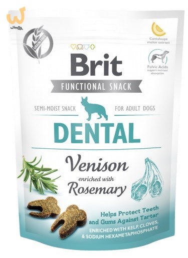 BRIT Functional Snack Dental Venison - przysmak dla psa - 150 g BRIT Functional Snack Dental Venison - przysmak dla psa - 150 g