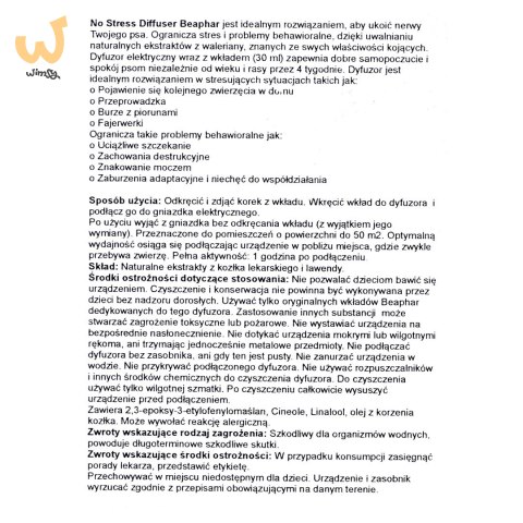 Beaphar aromatyzer behawioralny dla psów 30ml Beaphar aromatyzer behawioralny dla psów 30ml