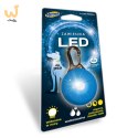 HILTON LED Zawieszka Silikonowa 2,0x3,1x5,5cm dla psa
