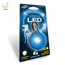 HILTON LED Zawieszka Silikonowa 2,0x3,1x5,5cm dla psa