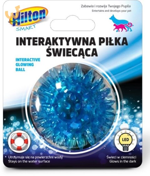 HILTON Smart Interaktywna Piłka Świecąca 5cm dla kota/psa HILTON Smart Interaktywna Piłka Świecąca 5cm dla kota/psa