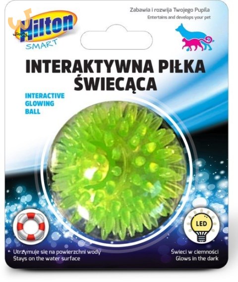 HILTON Smart Interaktywna Piłka Świecąca 5cm dla kota/psa HILTON Smart Interaktywna Piłka Świecąca 5cm dla kota/psa
