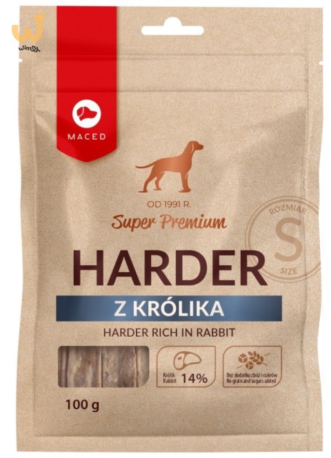 MACED Harder z królika S - gryzak dla psa - 100 g MACED Harder z królika S - gryzak dla psa - 100 g