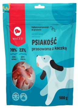 MACED Kość prasowana biała z kaczką 500g