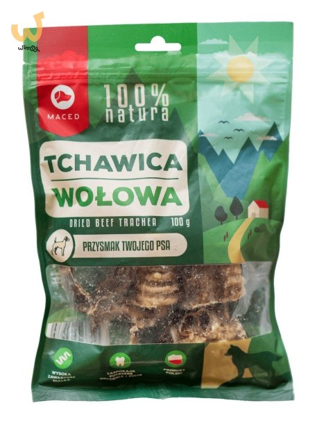 MACED Tchawica - przysmak dla psa - 100 g MACED Tchawica - przysmak dla psa - 100 g