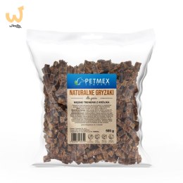PETMEX Mięsne trenerki z królika - przysmak dla psa - 500 g